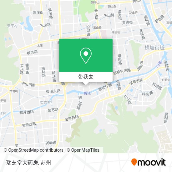 瑞芝堂大药房地图