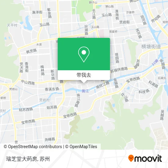 瑞芝堂大药房地图