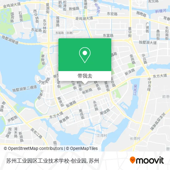 苏州工业园区工业技术学校-创业园地图