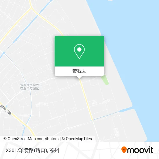 X301/珍爱路(路口)地图
