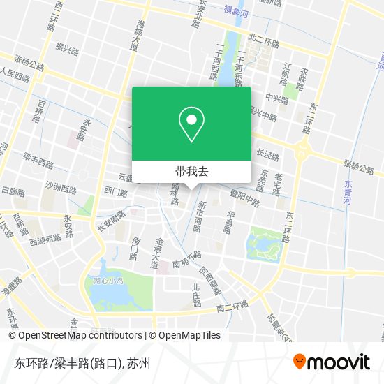 东环路/梁丰路(路口)地图