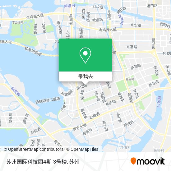 苏州国际科技园4期-3号楼地图