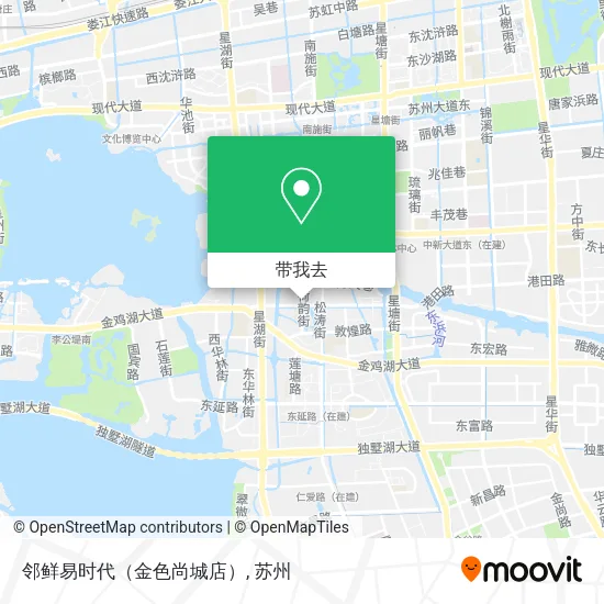 邻鲜易时代（金色尚城店）地图