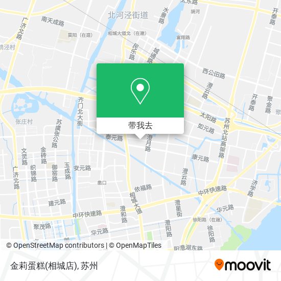 金莉蛋糕(相城店)地图