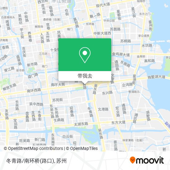 冬青路/南环桥(路口)地图