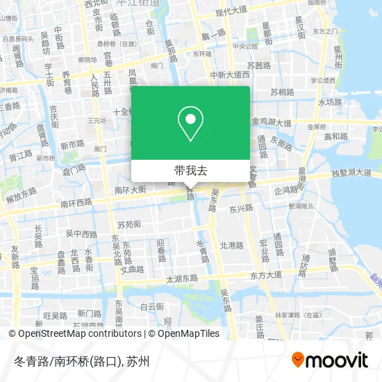 冬青路/南环桥(路口)地图
