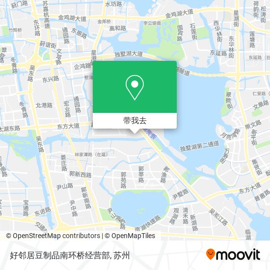 好邻居豆制品南环桥经营部地图