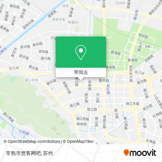 常熟市悠客网吧地图