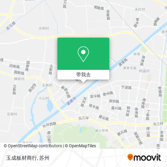 玉成板材商行地图