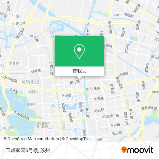 玉成家园5号楼地图