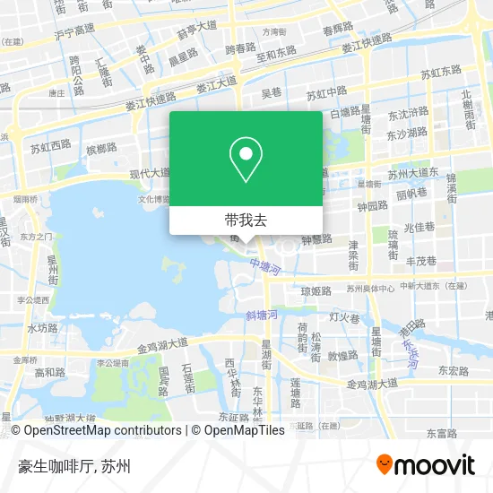 豪生咖啡厅地图