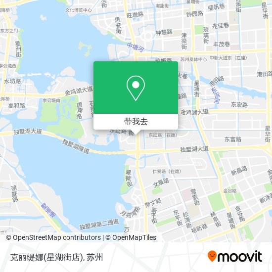 克丽缇娜(星湖街店)地图