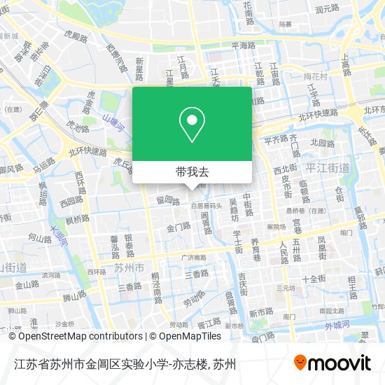 江苏省苏州市金阊区实验小学-亦志楼地图