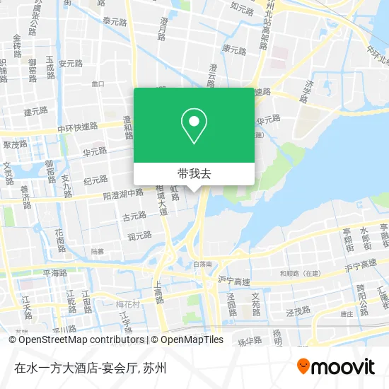 在水一方大酒店-宴会厅地图