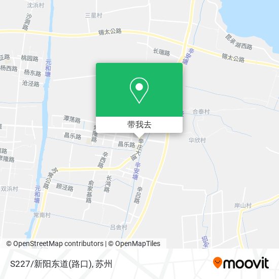 S227/新阳东道(路口)地图