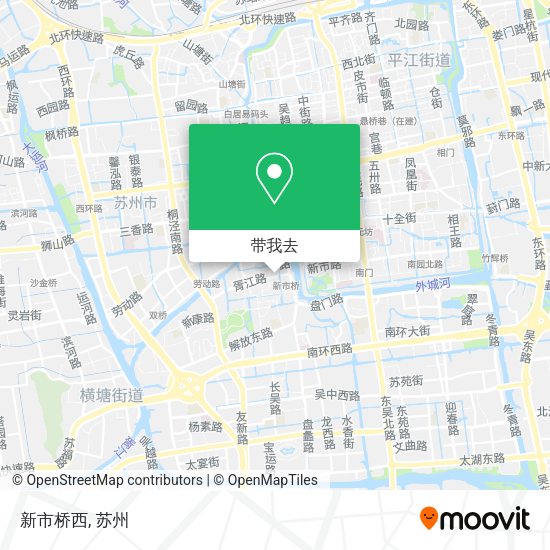 新市桥西地图