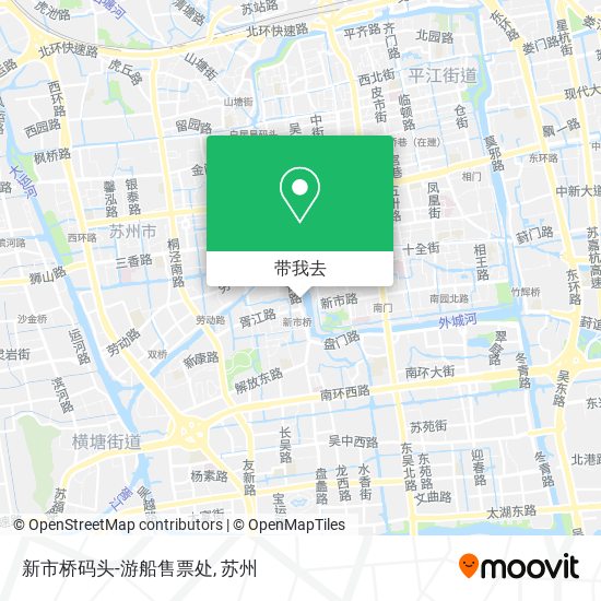 新市桥码头-游船售票处地图