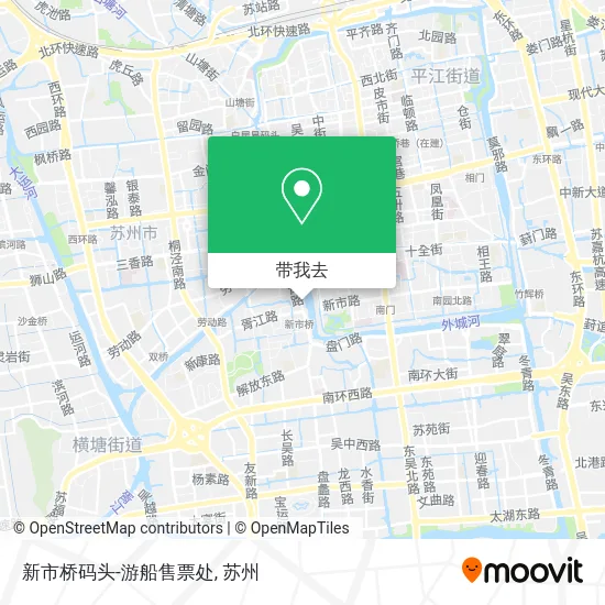新市桥码头-游船售票处地图