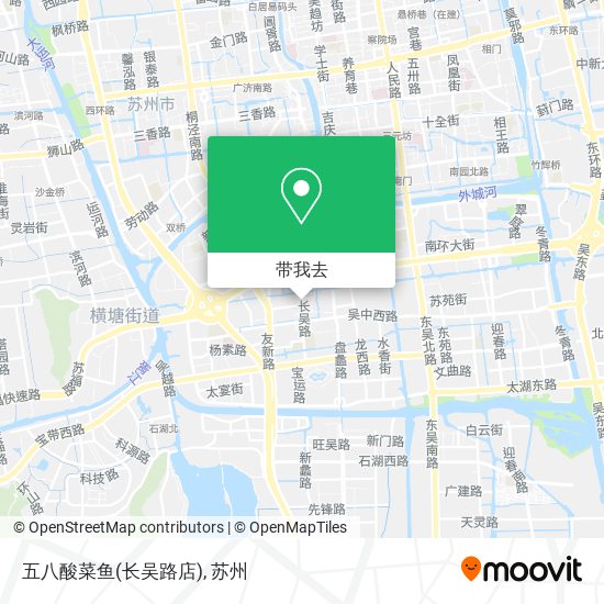 五八酸菜鱼(长吴路店)地图