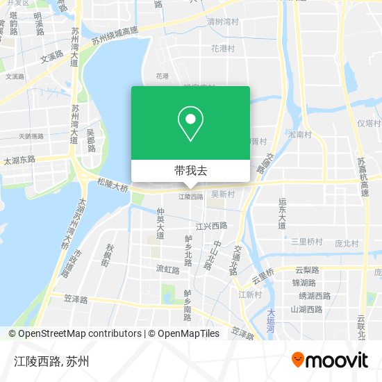 江陵西路地图