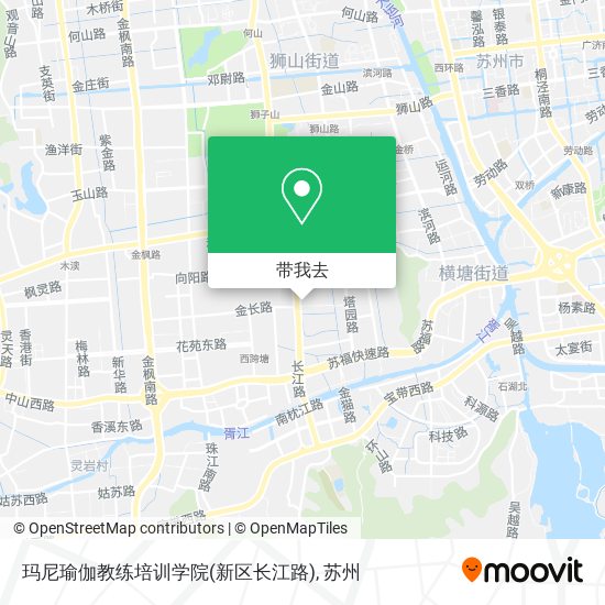 玛尼瑜伽教练培训学院(新区长江路)地图