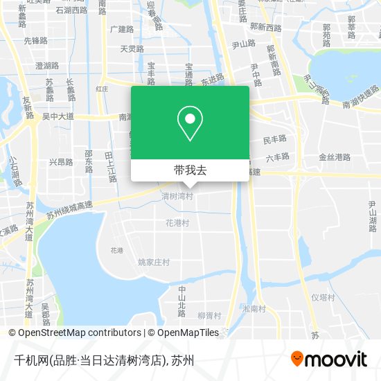 千机网(品胜·当日达清树湾店)地图