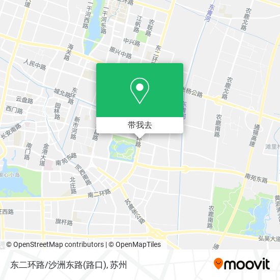 东二环路/沙洲东路(路口)地图