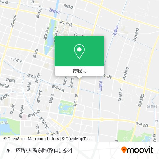 东二环路/人民东路(路口)地图