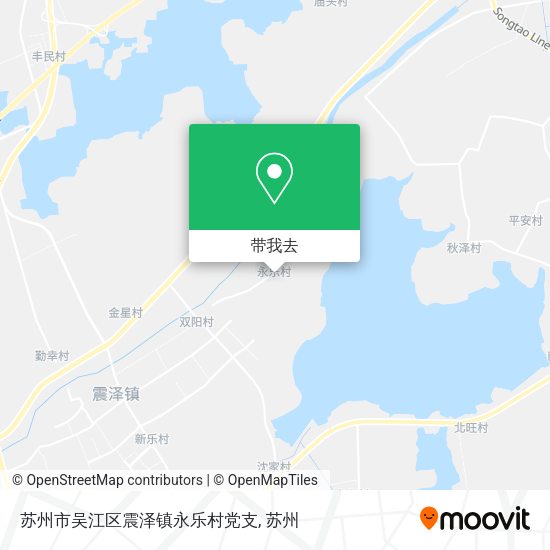 苏州市吴江区震泽镇永乐村党支地图