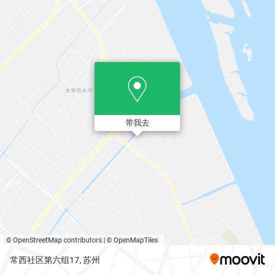 常西社区第六组17地图