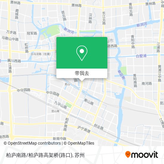 柏庐南路/柏庐路高架桥(路口)地图
