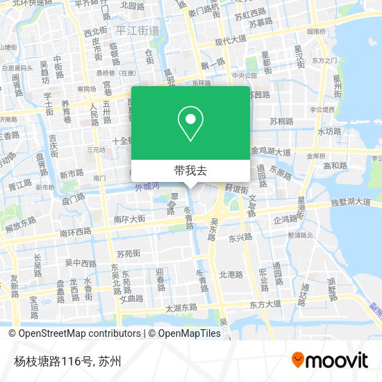 杨枝塘路116号地图