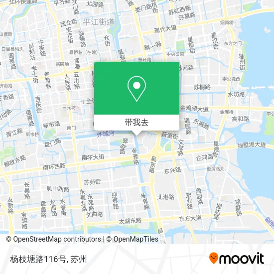 杨枝塘路116号地图