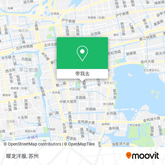 耀龙洋服地图