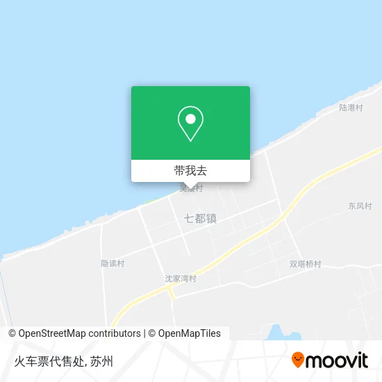 火车票代售处地图