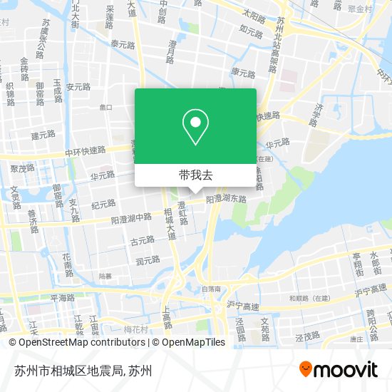 苏州市相城区地震局地图