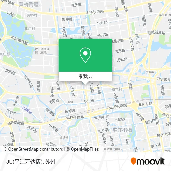 JU(平江万达店)地图