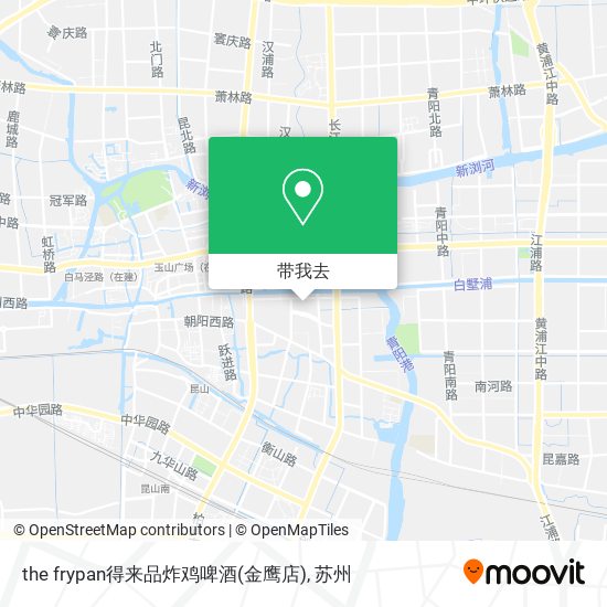 the frypan得来品炸鸡啤酒(金鹰店)地图