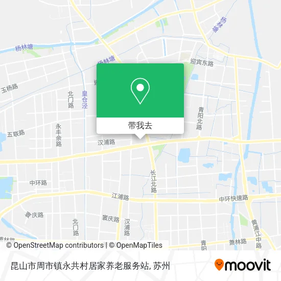 昆山市周市镇永共村居家养老服务站地图