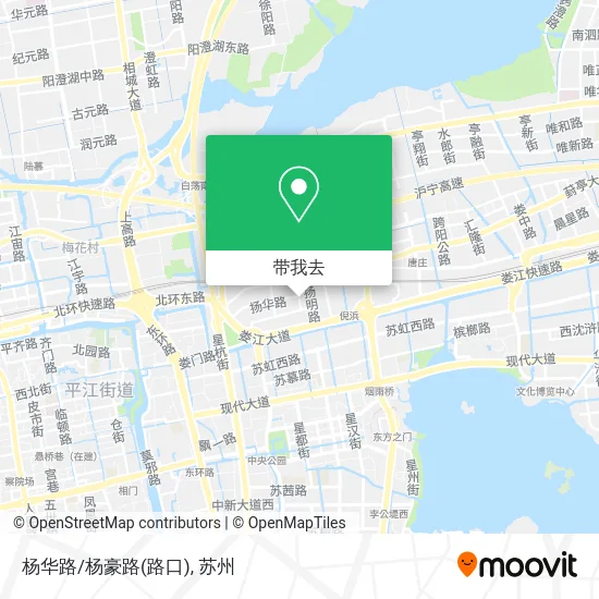 杨华路/杨豪路(路口)地图