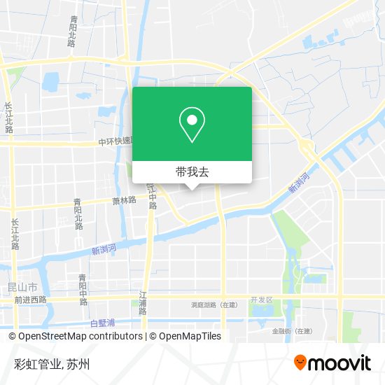 彩虹管业地图