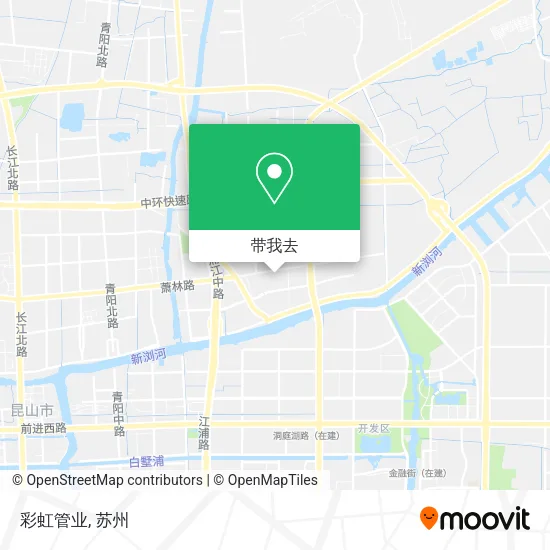 彩虹管业地图