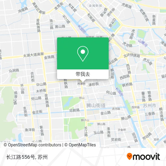 长江路556号地图