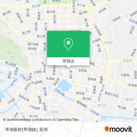 琴湖新村(琴湖路)地图