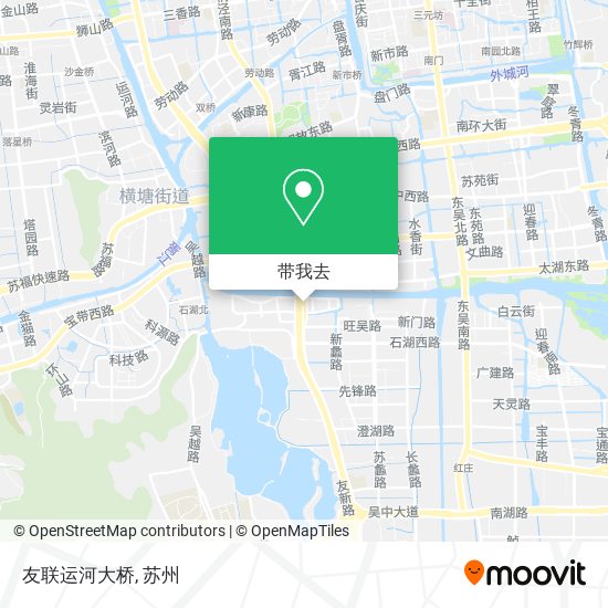 友联运河大桥地图