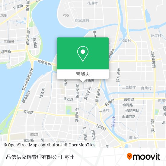 品信供应链管理有限公司地图
