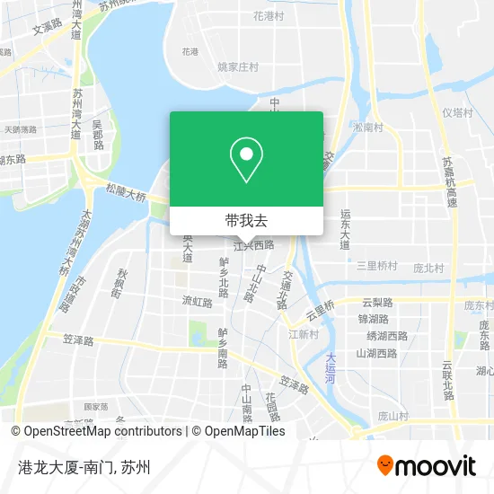 港龙大厦-南门地图