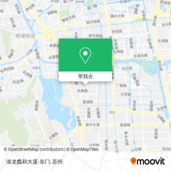 港龙蠡和大厦-东门地图
