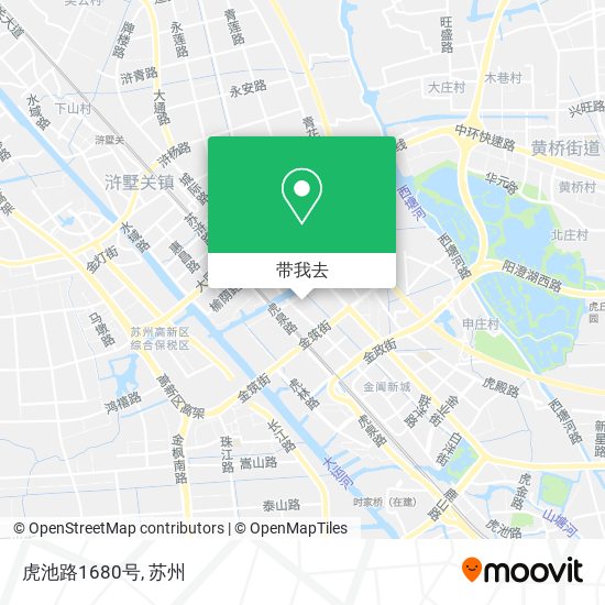 虎池路1680号地图