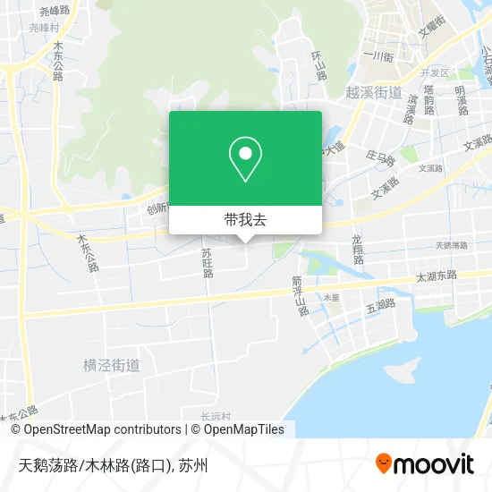 天鹅荡路/木林路(路口)地图